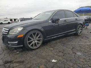 2013 Mercedes-Benz C-Class C 250 Sport with VIN WDDGF4HBXDR274162, listed as a Copart auction lot 49238545 with 142,686 mi miles and Salvage Title. Bid and sale history available at carsss.com. Image 1.