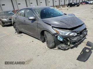 2021 Nissan Sentra SV with VIN 3N1AB8CVXMY258190, listed as a Copart auction lot 50016025 with 40,619 mi miles and Salvage Title. Bid and sale history available at DreamBid. Image 4.