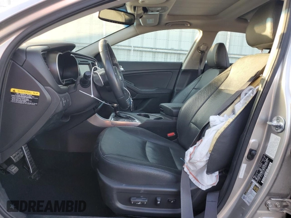 2015 Kia Optima SXL Turbo with VIN 5XXGR4A67FG465414, listed as a Copart auction lot 42969915 with 76,253 mi miles and Non Repairable. Bid and sale history available at DreamBid. Image 7.