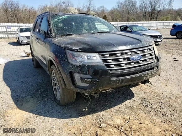 2017 Ford Explorer Limited with VIN 1FM5K8F81HGC23884, listed as a Copart auction lot 48480465 with 125,627 mi miles and Salvage Title. Bid and sale history available at carsss.com. Image 11.