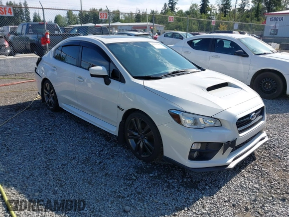 2016 Subaru WRX Premium with VIN JF1VA1E66G9820455, listed as a IAAI auction lot 42517383 with 93,600 mi miles and . Bid and sale history available at DreamBid. Image 1.