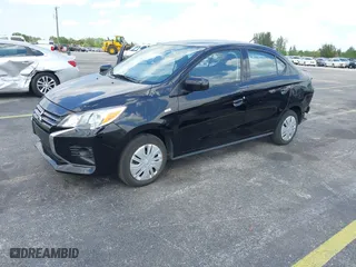 2024 Mitsubishi Mirage G4 ES with VIN ML32FUFJ8RHF03536, listed as a IAAI auction lot 41802029 with 28431 miles. Bid and sale history available at carsss.com. Image 18.