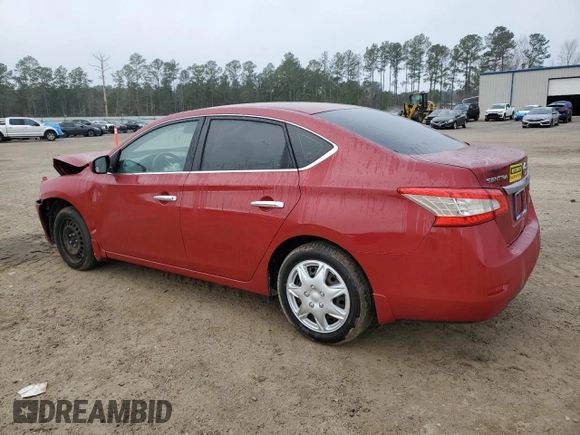2013 Nissan Sentra SV with VIN 3N1AB7AP7DL636316, listed as a Copart auction lot 43332255 with 63,776 mi miles and Salvage Title. Bid and sale history available at DreamBid. Image 2.