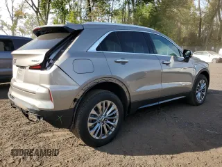 2024 Cadillac XT4 AWD Premium Luxury with VIN 1GYFZDR40RF219252, listed as a Copart auction lot 72446334 with 2,544 mi miles and Salvage title. Bid and sale history available at DreamBid. Image 3.