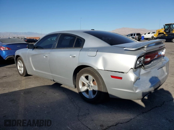 2012 Dodge Charger SE with VIN 2C3CDXBG7CH214766, listed as a Copart auction lot 42142695 with 163,208 mi miles and Salvage Title. Bid and sale history available at DreamBid. Image 2.
