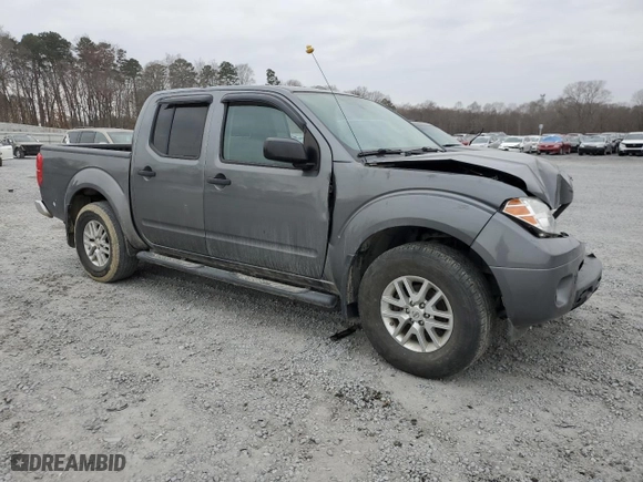 2016 Nissan Frontier S with VIN 1N6AD0EV2GN754301, listed as a Copart auction lot 43789945 with 93,339 mi miles and Salvage Title. Bid and sale history available at carsss.com. Image 4.