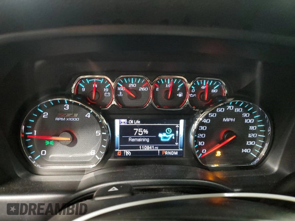 2014 Chevrolet Silverado 1500 LT with VIN 1GCVKREC4EZ167648, listed as a Copart auction lot 86758534 with 110,941 mi miles and Salvage Title. Bid and sale history available at carsss.com. Image 9.