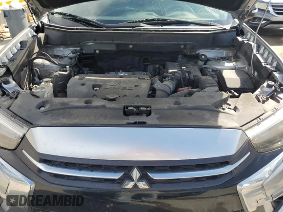 2018 Mitsubishi Outlander ES with VIN JA4AP3AU9JZ025070, listed as a Copart auction lot 61654985 with 122,303 mi miles and Salvage title. Bid and sale history available at DreamBid. Image 12.