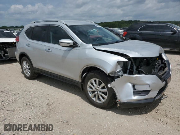2017 Nissan Rogue SV with VIN 5N1AT2MVXHC876609, listed as a Copart auction lot 62271525 with 42,707 mi miles and Salvage title. Bid and sale history available at DreamBid. Image 4.