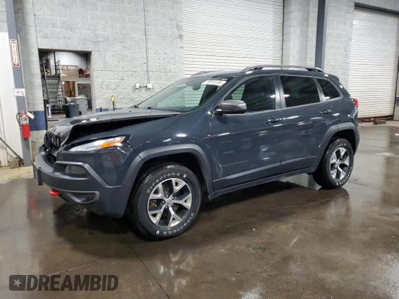 2017 Jeep Cherokee Trailhawk L Plus with VIN 1C4PJMBB8HW517248, listed as a Copart auction lot 79515134 with 78,928 mi miles and Salvage Title. Bid and sale history available at carsss.com. Image 1.