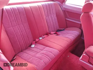 1988 Ford Thunderbird with VIN 1FABP6047JH241900, listed as a Copart auction lot 48266015 with 36,567 mi miles and Clean Title. Bid and sale history available at carsss.com. Image 10.