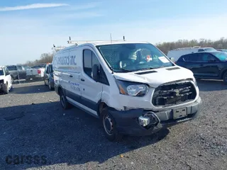 2017 Ford Transit Van with VIN 1FTYR1ZM3HKA27049, listed as a IAAI auction lot 41888040 with NaN miles. Bid and sale history available at carsss.com. Image 1.