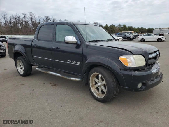 2006 Toyota Tundra SR5 with VIN 5TBET34156S531226, listed as a Copart auction lot 53862145 with 199,237 mi miles and Salvage Title. Bid and sale history available at carsss.com. Image 4.