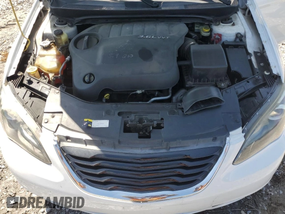 2014 Chrysler 200 Limited with VIN 1C3CCBCG8EN158805, listed as a Copart auction lot 52143465 with 155,445 mi miles and Salvage Title. Bid and sale history available at carsss.com. Image 11.