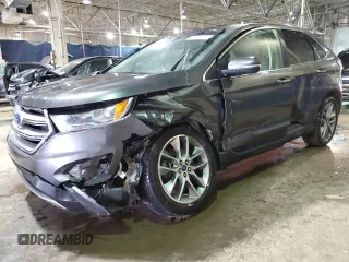 2016 Ford Edge Titanium with VIN 2FMPK4K9XGBC65184, listed as a Copart auction lot 47988585 with 136,867 mi miles and Clean Title. Bid and sale history available at carsss.com. Image 1.