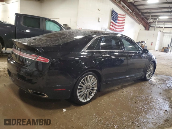 2016 Lincoln MKZ Hybrid with VIN 3LN6L2LU3GR629608, listed as a Copart auction lot 50186485 with 139,937 mi miles and Clean Title. Bid and sale history available at DreamBid. Image 3.