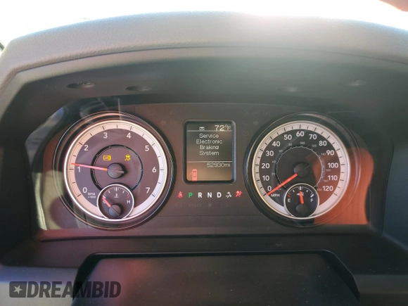 2019 Ram 1500 Classic Express with VIN 1C6RR6FG0KS600150, listed as a Copart auction lot 48616355 with 52,930 mi miles and Salvage Title. Bid and sale history available at carsss.com. Image 9.
