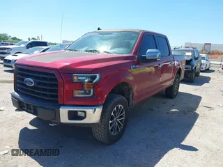 2017 Ford F-150 XL with VIN 1FTEW1EG4HKE48080, listed as a IAAI auction lot 42237764 with 192,505 mi miles and . Bid and sale history available at DreamBid. Image 2.