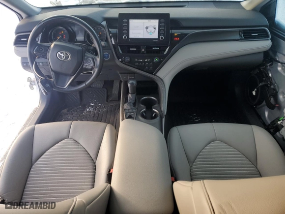 2022 Toyota Camry Hybrid SE with VIN 4T1G31AK7NU586705, listed as a Copart auction lot 83523564 with 56,638 mi miles and Salvage Title. Bid and sale history available at carsss.com. Image 8.