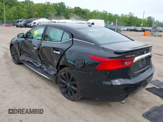 2017 Nissan Maxima SV with VIN 1N4AA6AP6HC411922, listed as a IAAI auction lot 42254493 with 100,331 mi miles and . Bid and sale history available at DreamBid. Image 3.