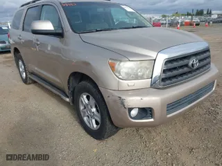 2008 Toyota Sequoia SR5 with VIN 5TDBY64A38S008044, listed as a IAAI auction lot 42071301 with 205,492 mi miles. Bid and sale history available at carsss.com. Image 6.
