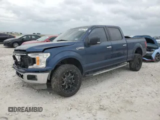 2018 Ford F-150 XL с VIN 1FTFW1EG7JKC27096, выставлен на аукционе Copart как лот 53812715 с пробегом 96 737 миль миль и Чистый • Clean title. История ставок и продаж доступна на DreamBid. Изображение 1.