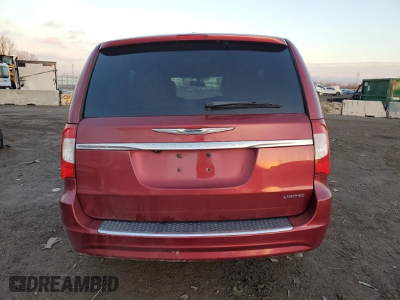 2011 Chrysler Town & Country Limited with VIN 2A4RR6DG3BR698744, listed as a Copart auction lot 84843524 with 225,807 mi miles and Salvage Title. Bid and sale history available at carsss.com. Image 6.