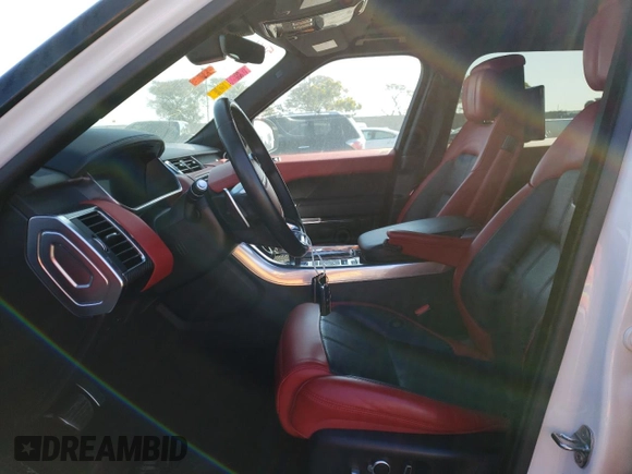 2018 Land Rover Range Rover Sport Autobiography with VIN SALWV2RE0JA804356, listed as a Copart auction lot 42018313 with 35,852 mi miles and . Bid and sale history available at DreamBid. Image 7.