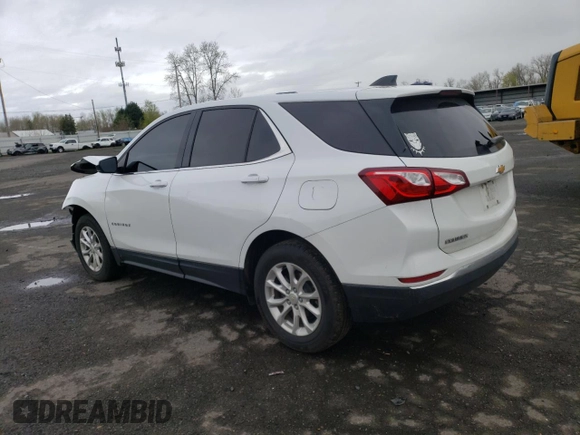 2018 Chevrolet Equinox LT with VIN 2GNAXSEV1J6258849, listed as a Copart auction lot 50948665 with 106,438 mi miles and Salvage Title. Bid and sale history available at carsss.com. Image 2.
