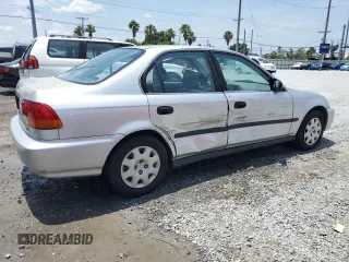 1998 Honda Civic LX z VIN 2HGEJ6675WH539407, wystawiony jako Copart lot #56715815 z przebiegiem 90 882 mil mil oraz Szkoda całkowita • Salvage title. Historia ofert i sprzedaży dostępna na DreamBid. Obrazek 3.