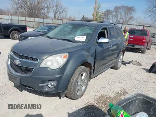 2012 Chevrolet Equinox LTZ with VIN 2GNFLGEK8C6294948, listed as a IAAI auction lot 41807161 with 165,092 mi miles. Bid and sale history available at carsss.com. Image 2.