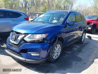 2017 Nissan Rogue SL with VIN JN8AT2MV0HW014068, listed as a IAAI auction lot 41947595 with 107,796 mi miles. Bid and sale history available at carsss.com. Image 18.