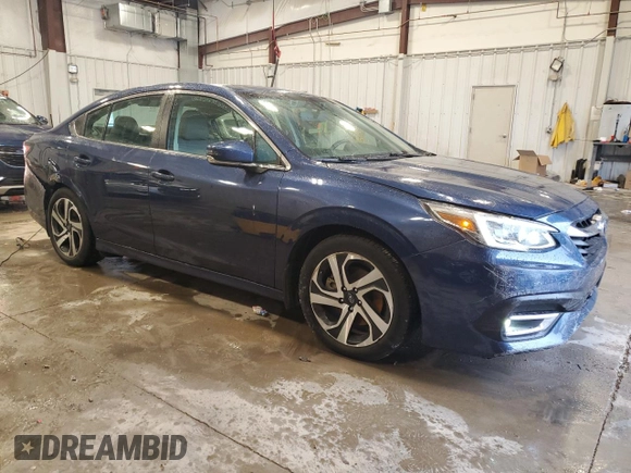 2021 Subaru Legacy Limited with VIN 4S3BWAN63M3007782, listed as a Copart auction lot 58045205 with 29,543 mi miles and Salvage title. Bid and sale history available at DreamBid. Image 4.