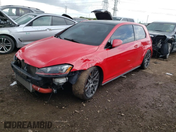 2015 Volkswagen GTI S z VIN 3VWYT7AU7FM029213, wystawiony jako Copart lot #55530424 z przebiegiem 106 476 mil mil oraz Nie do naprawy • Non repairable. Historia ofert i sprzedaży dostępna na DreamBid. Obrazek 1.