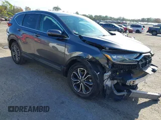 2022 Honda CR-V EX-L with VIN 2HKRW2H80NH616724, listed as a IAAI auction lot 41265908 with 34,806 mi miles. Bid and sale history available at carsss.com. Image 1.