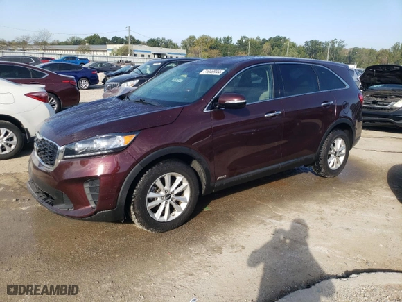 2020 Kia Sorento LX with VIN 5XYPGDA35LG691941, listed as a Copart auction lot 71949944 with 70,753 mi miles and Non Repairable. Bid and sale history available at carsss.com. Image 1.