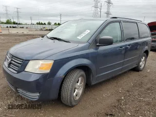 2009 Dodge Grand Caravan SE z VIN 1D8HN44E09B505962, wystawiony jako Copart lot #57679275 z przebiegiem 264 911 mil mil oraz Szkoda całkowita • Salvage title. Historia ofert i sprzedaży dostępna na DreamBid. Obrazek 1.