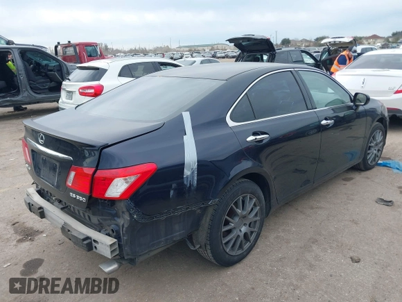 2008 Lexus ES 330 with VIN JTHBJ46GX82179843, listed as a IAAI auction lot 41342374 with 201,042 mi miles and . Bid and sale history available at DreamBid. Image 4.
