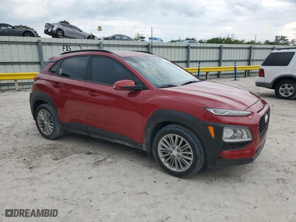 2020 Hyundai Kona SEL with VIN KM8K22AA6LU408775, listed as a Copart auction lot 50141055 with 22,278 mi miles and Non Repairable. Bid and sale history available at carsss.com. Image 4.