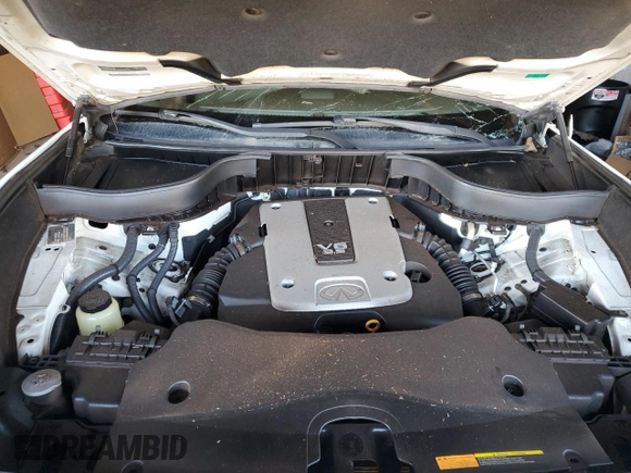 2010 Infiniti FX z VIN JN8AS1MU7AM800312, wystawiony jako Copart lot #46866455 z przebiegiem 181 761 mil mil oraz Szkoda całkowita • Salvage title. Historia ofert i sprzedaży dostępna na DreamBid. Obrazek 12.