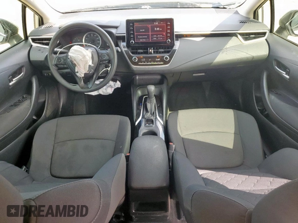 2020 Toyota Corolla LE with VIN JTDEPRAEXLJ049821, listed as a Copart auction lot 51056745 with 56,001 mi miles and Salvage Title. Bid and sale history available at carsss.com. Image 8.