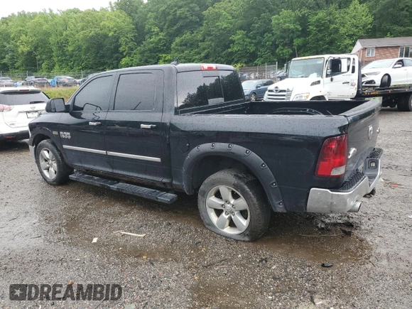 2014 Ram 1500 Big Horn with VIN 1C6RR7LT4ES438499, listed as a Copart auction lot 56402705 with 87,695 mi miles and Clean title. Bid and sale history available at DreamBid. Image 2.