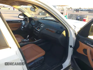 2015 BMW X3 sDrive28i with VIN 5UXWZ7C54F0F75891, listed as a IAAI auction lot 41691293 with 142,128 mi miles and . Bid and sale history available at DreamBid. Image 5.