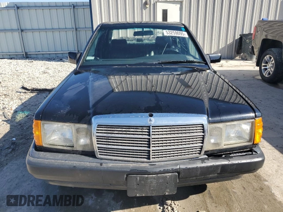 1993 Mercedes-Benz 190 z VIN WDBDA28D1PG007363, wystawiony jako Copart lot #53259095 z przebiegiem 85 393 mil mil oraz Nie do naprawy • Non repairable. Historia ofert i sprzedaży dostępna na DreamBid. Obrazek 5.