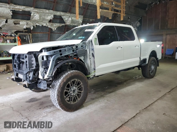 2024 Ford F-350 XL with VIN 1FT8W3BM0REC88847, listed as a Copart auction lot 59127545 with 22,115 mi miles and Salvage title. Bid and sale history available at DreamBid. Image 1.