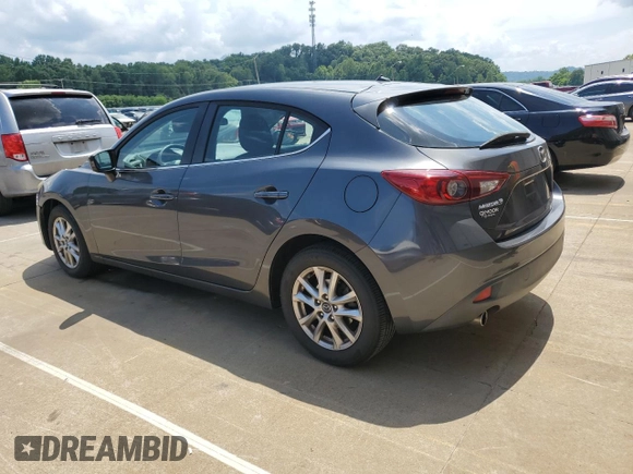2015 Mazda 3 i Touring with VIN JM1BM1L74F1255247, listed as a Copart auction lot 60755455 with 102,554 mi miles and Salvage title. Bid and sale history available at DreamBid. Image 2.