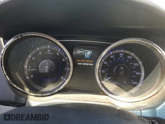 2014 Hyundai Sonata SE with VIN 5NPEC4AC5EH904529, listed as a Copart auction lot 51991785 with 148,988 mi miles and Clean Title. Bid and sale history available at DreamBid. Image 9.