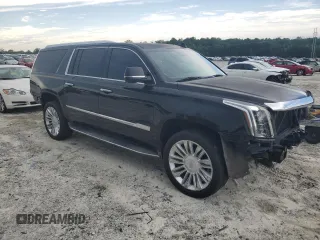 2016 Cadillac Escalade ESV Platinum z VIN 1GYS3KKJXGR363942, wystawiony jako Copart lot #61823675 z przebiegiem 132 959 mil mil oraz Szkoda całkowita • Salvage title. Historia ofert i sprzedaży dostępna na DreamBid. Obrazek 4.