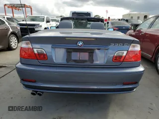 2003 BMW 3 Series 330Ci with VIN WBABS53443JU98486, listed as a Copart auction lot 75103384 with 0 mi miles and Salvage Title. Bid and sale history available at carsss.com. Image 6.