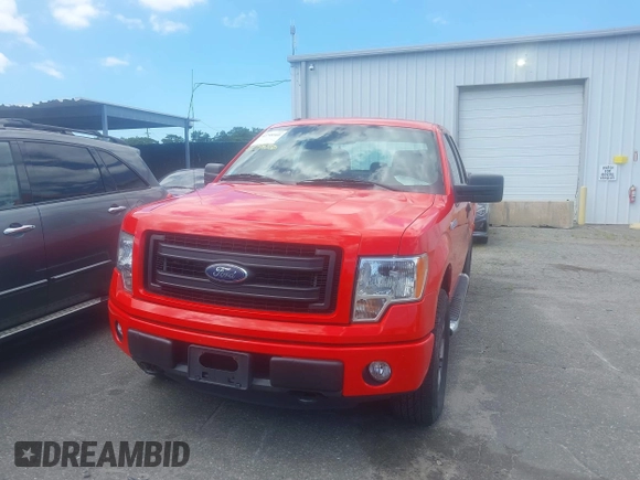 2014 Ford F-150 XL with VIN 1FTEX1EM2EFB48870, listed as a IAAI auction lot 42798560 with 78,191 mi miles and . Bid and sale history available at DreamBid. Image 6.